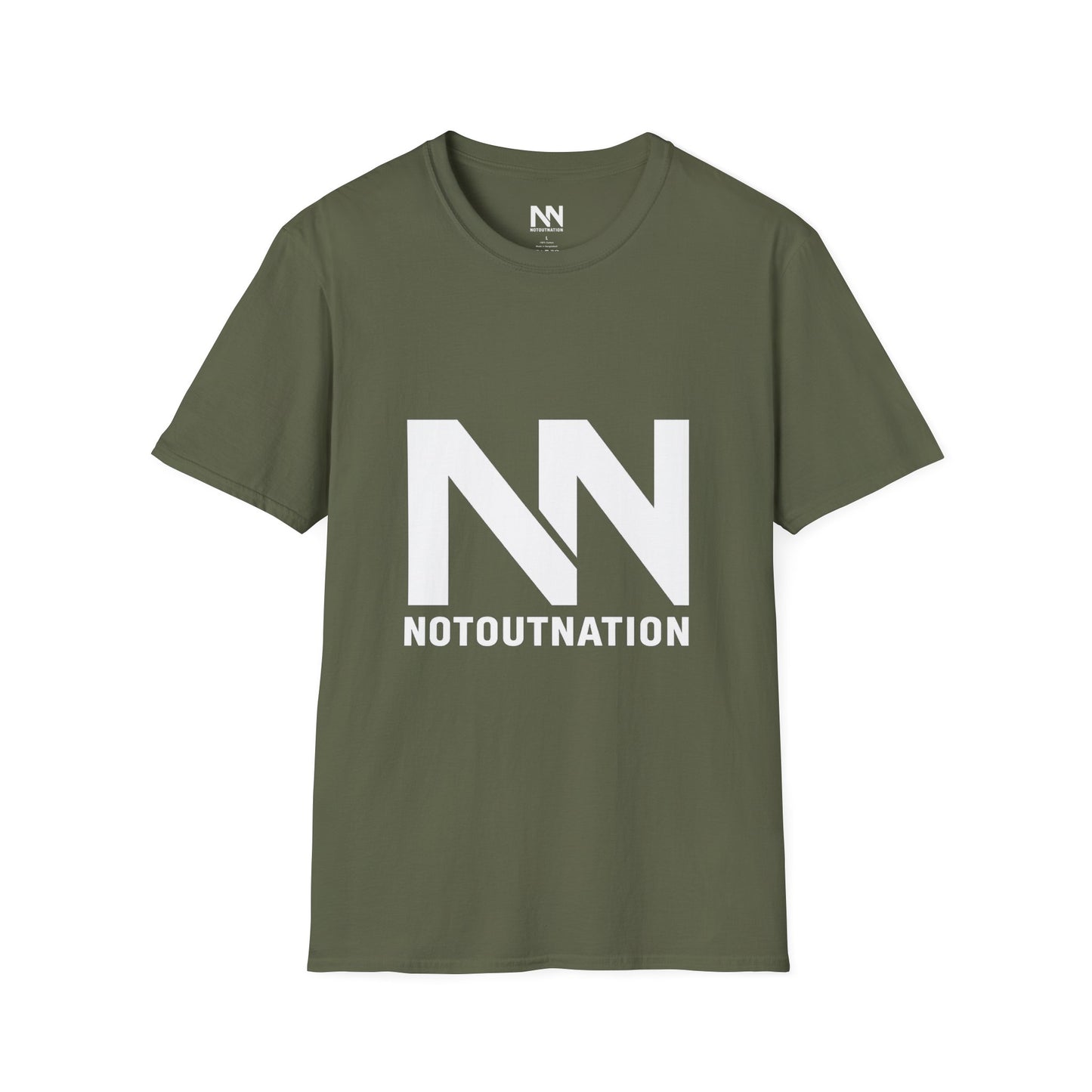NotOut Official Shirt (MILITARY GREEN)