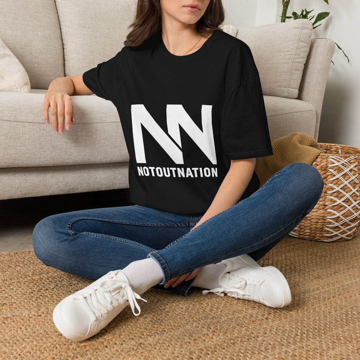 NotOut Official t-shirt (BLACK)