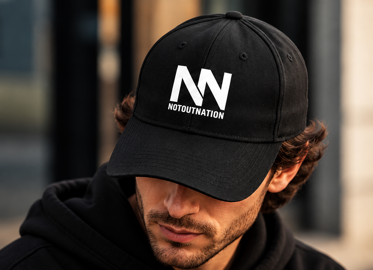 NotOut Official Cap (Black)