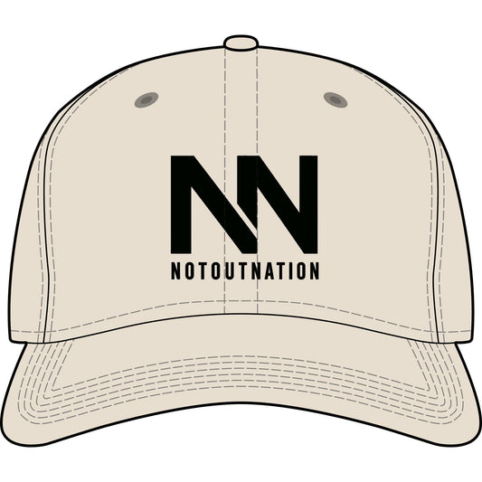 NotOut Official Cap (CREAM)