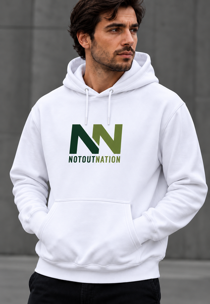 NotOut Official Hoodie (White)