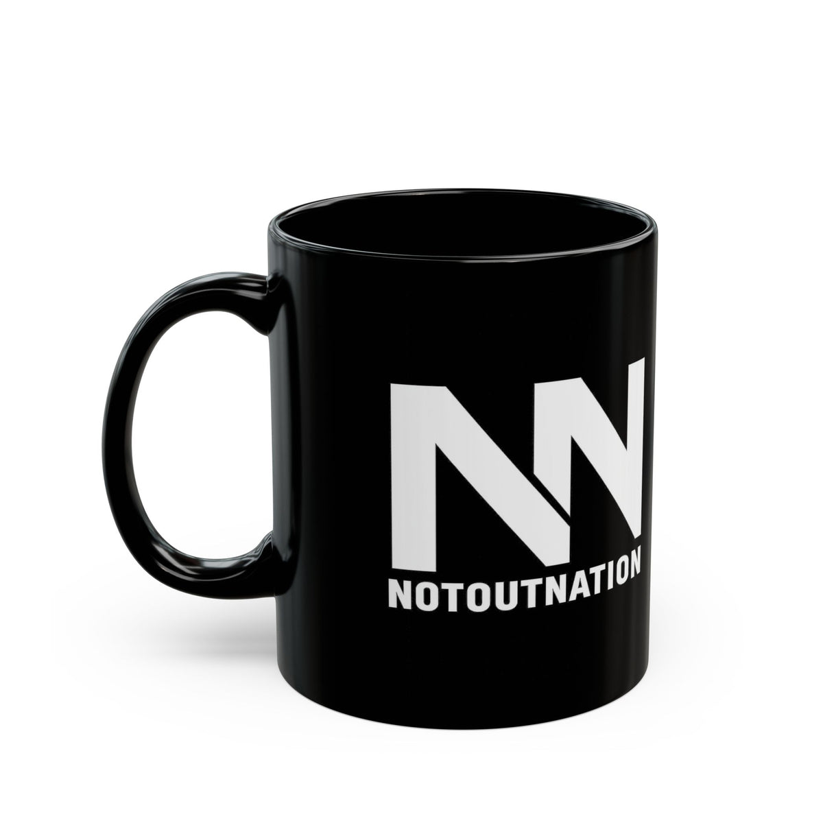 NotOut Official Mug (BLACK)