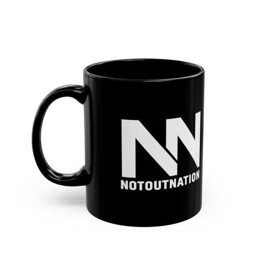 NotOut Official Mug (BLACK)