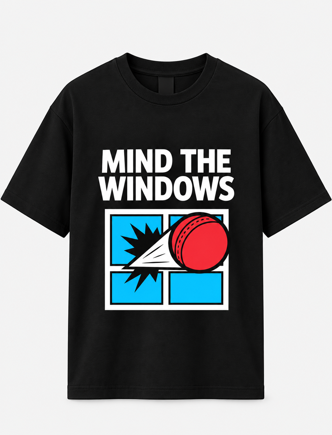 "Mind the Windows" Oversized T-Shirt