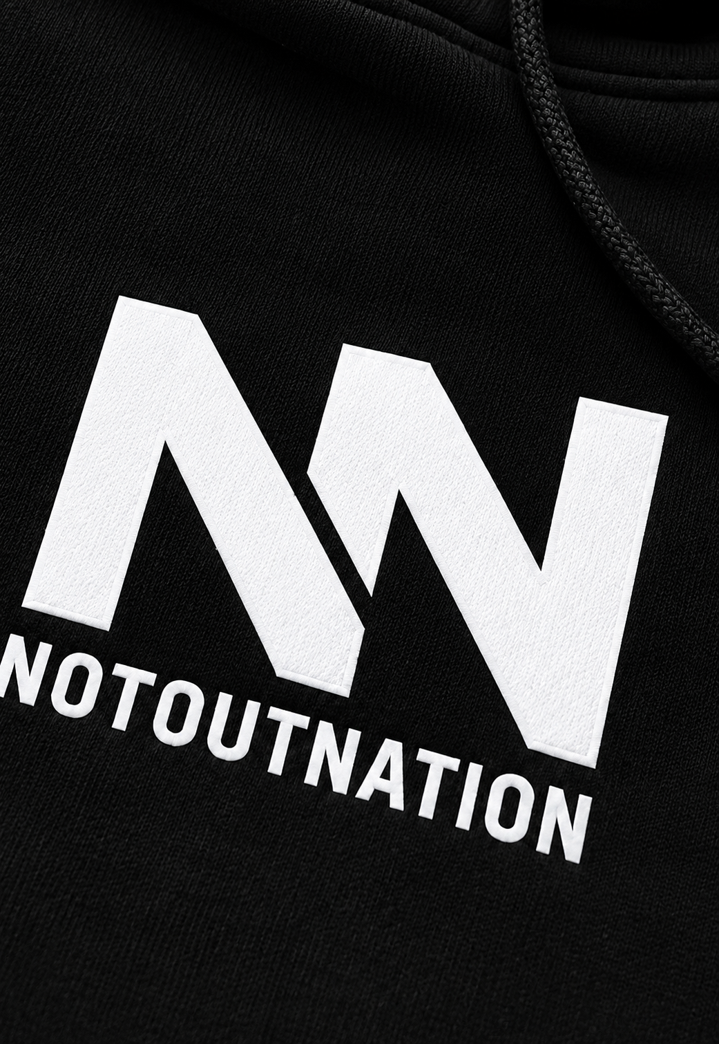 NotOut Official Hoodie (Black)