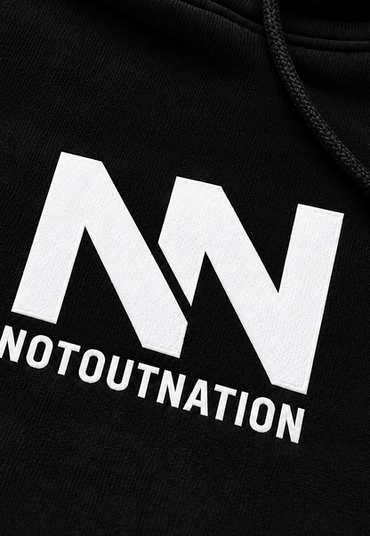 NotOut Official Hoodie (Black)