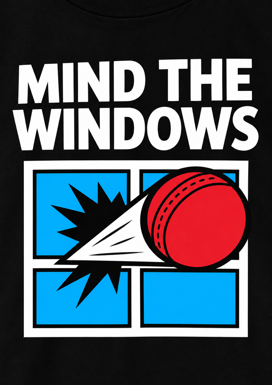 "Mind the Windows" Oversized T-Shirt