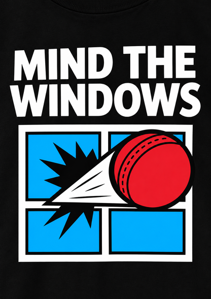 "Mind the Windows" Oversized T-Shirt