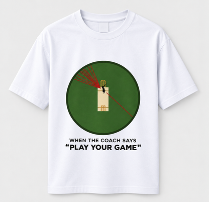 "Play Your Game" Oversized T-Shirt