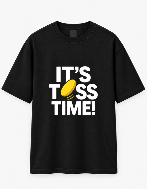 "It's Toss Time!" Oversized T-Shirt