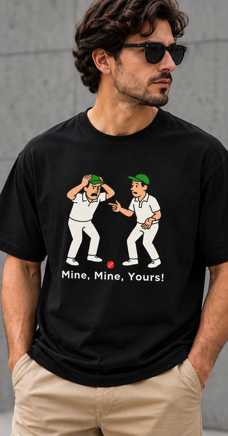 Mine, Mine, Yours! | Oversized T-Shirt