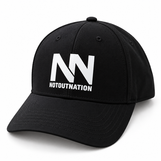 NotOut Official Cap (BLACK)