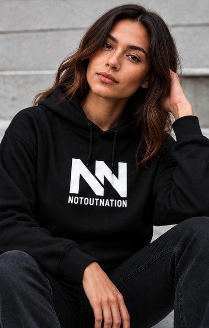 NotOut Official Hoodie (Black)