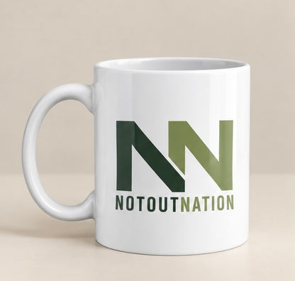 NotOut Official Mug (White)