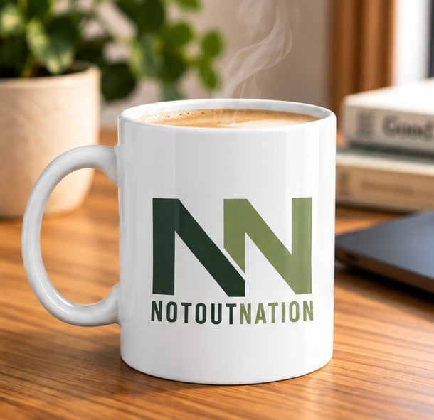 NotOut Official Mug (White)