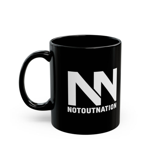 NotOut Official Mug (BLACK)